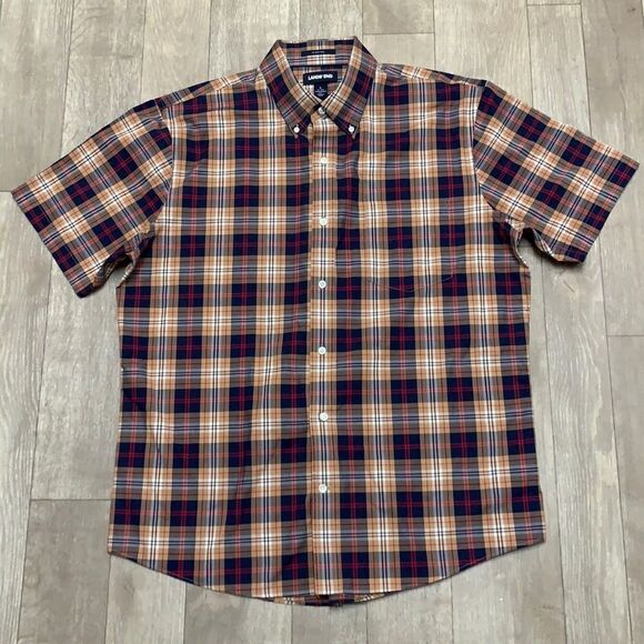 NWOT Lands’ End No Iron Twill Traditional Fit‎ Casual Dress Shirt - Picture 1 of 5